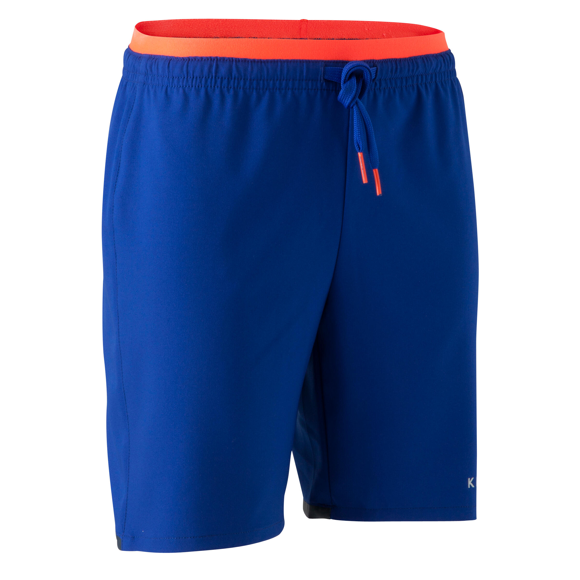 Kids' Football Shorts F500 - Indigo Blue