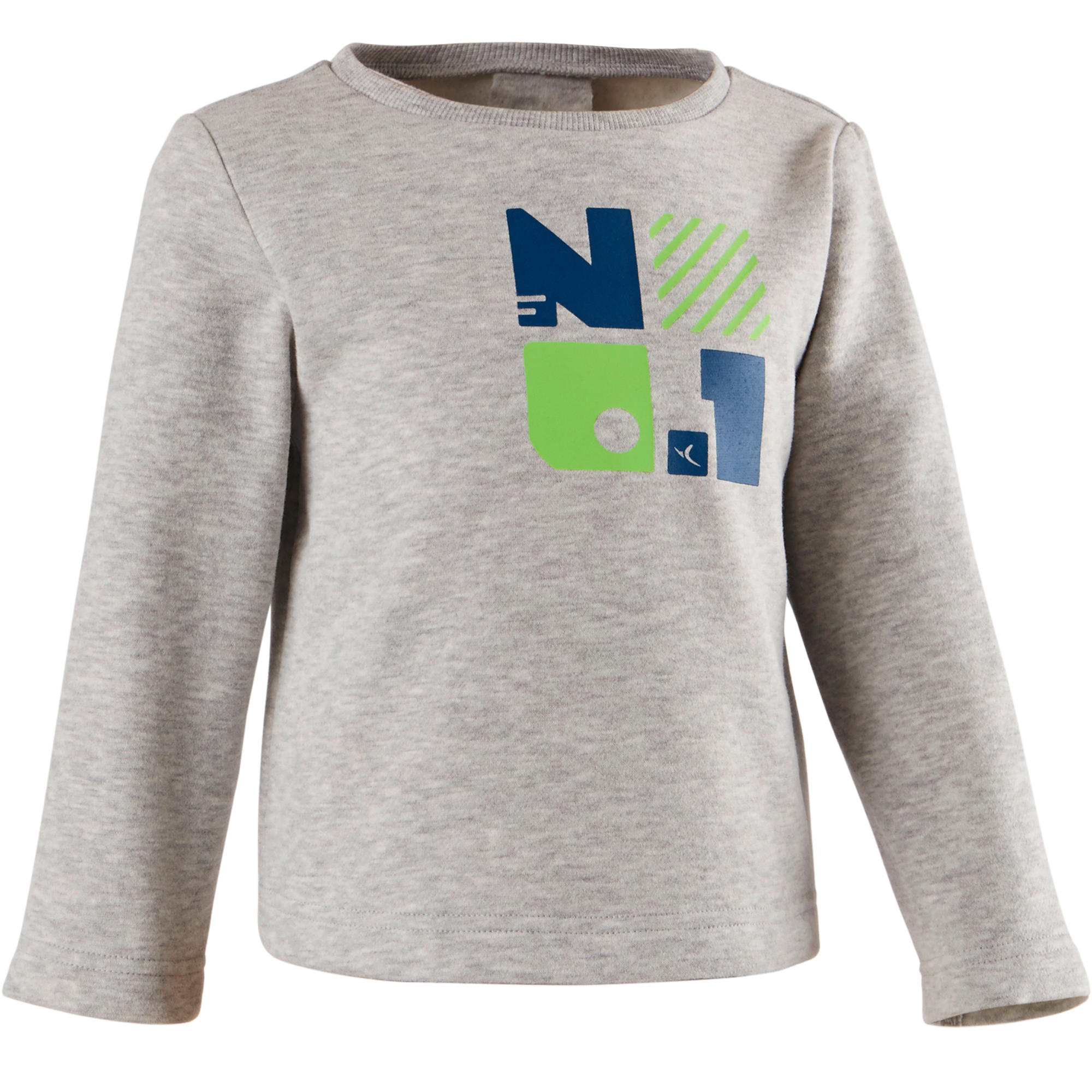 100 Baby Gym Sweatshirt - Grey - By DOMYOS | Decathlon