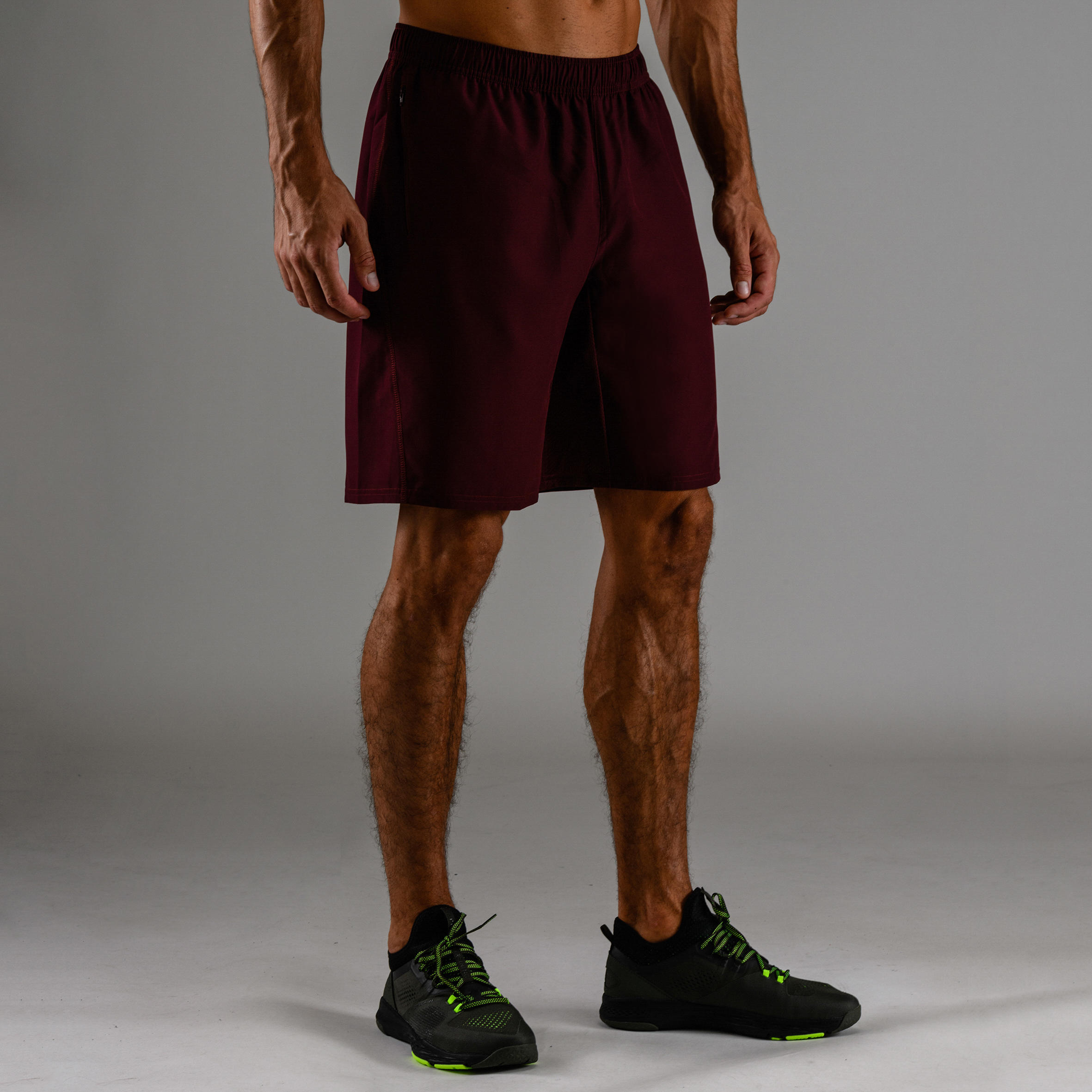 Men' Zip-Pocket Rapid Dry Cardio Gym Short With Mesh - Burgundy - By DOMYOS | Decathlon, Red
Men' Zip-Pocket Rapid Dry Cardio Gym Short With Mesh - Burgundy - By DOMYOS | Decathlon, Red