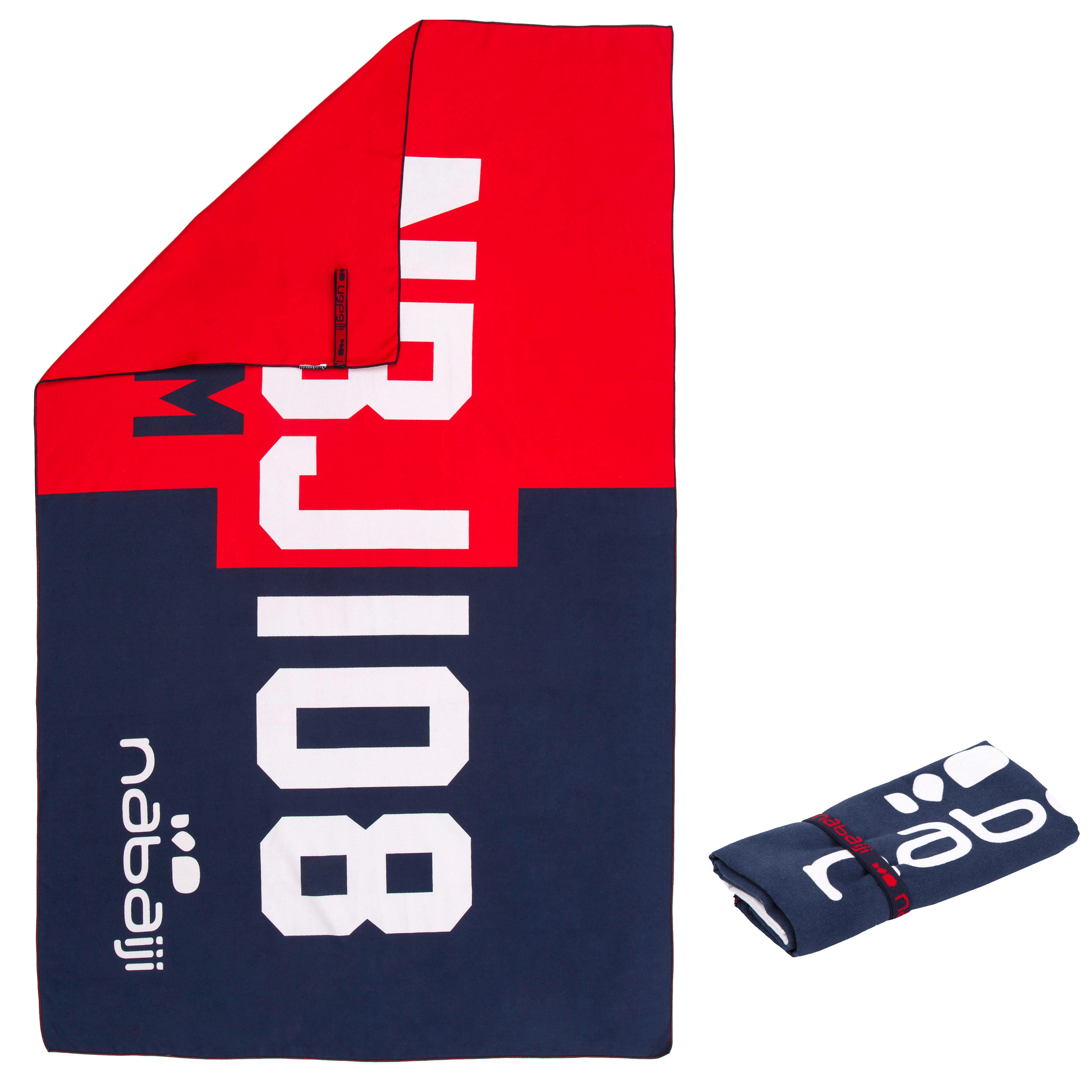 Swimming Microfibre Towel Size 80 x 130 cm - Red/Blue Print - By NABAIJI | Decathlon, Blue/red
Swimming Microfibre Towel Size 80 x 130 cm - Red/Blue Print - By NABAIJI | Decathlon, Blue/red