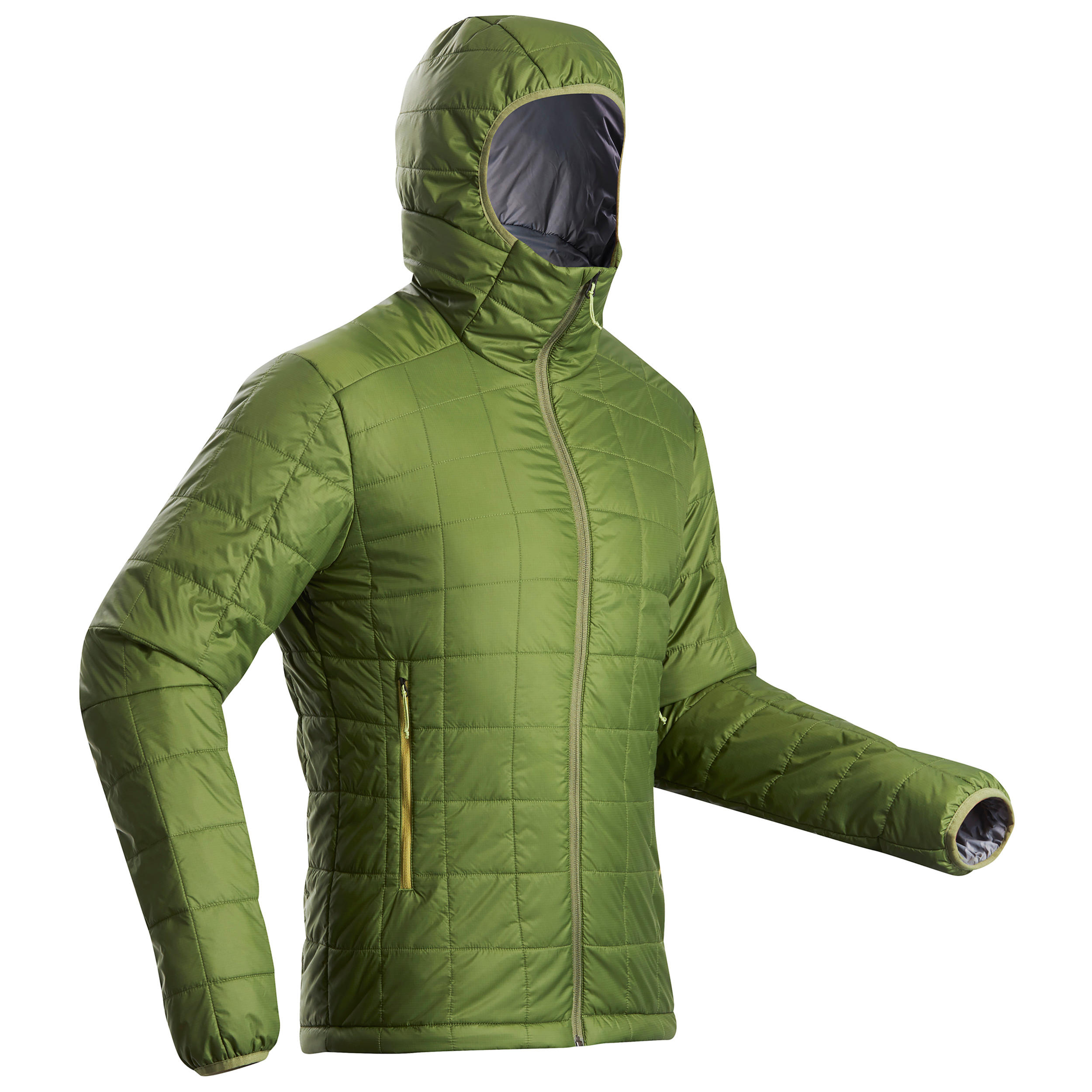 Men's Mountain Trekking Padded Jacket - TREK 100 WITH HOOD - Green - By FORCLAZ | Decathlon
Men's Mountain Trekking Padded Jacket - TREK 100 WITH HOOD - Green - By FORCLAZ | Decathlon