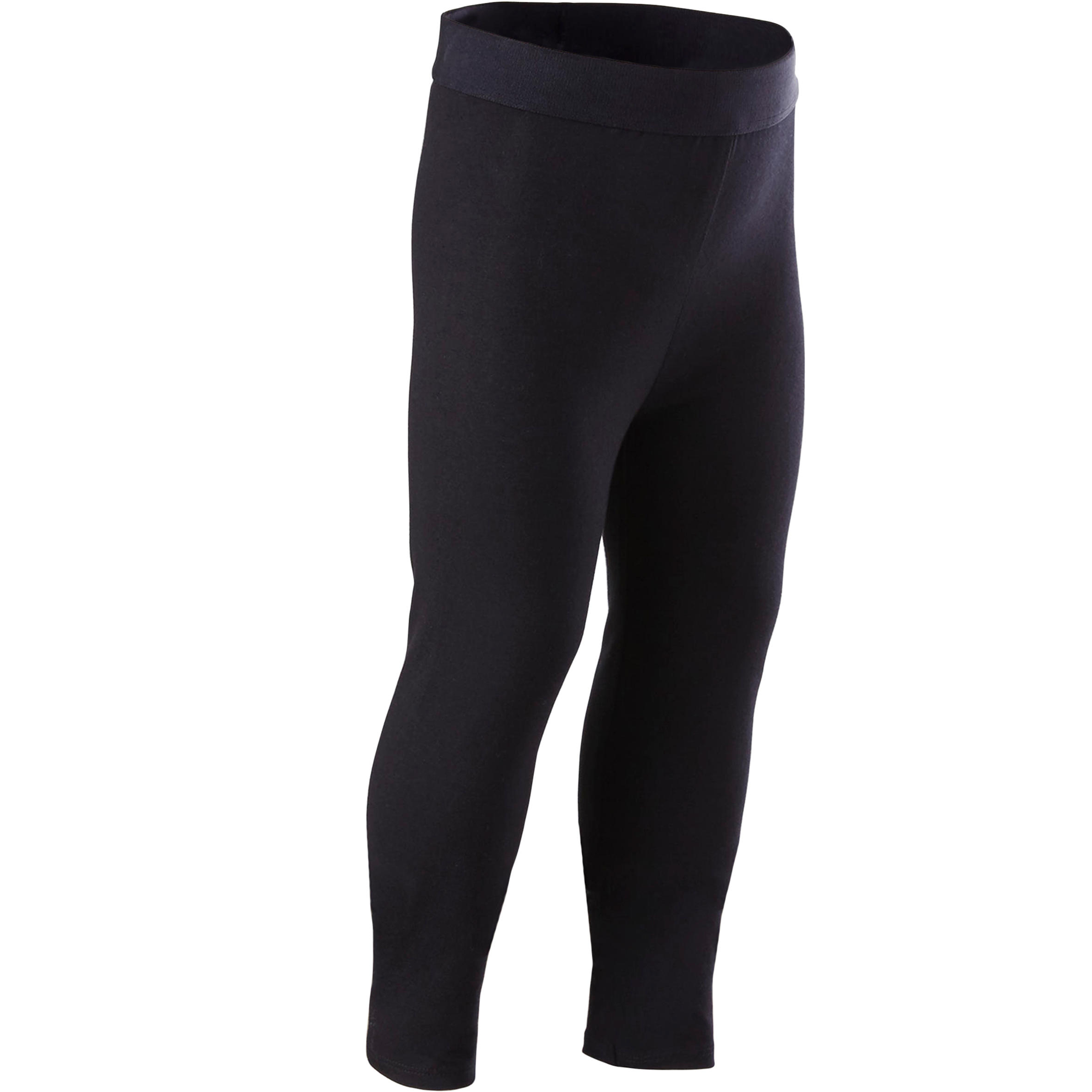 Girls' Baby Gym Leggings 100 - Black - By DOMYOS | Decathlon