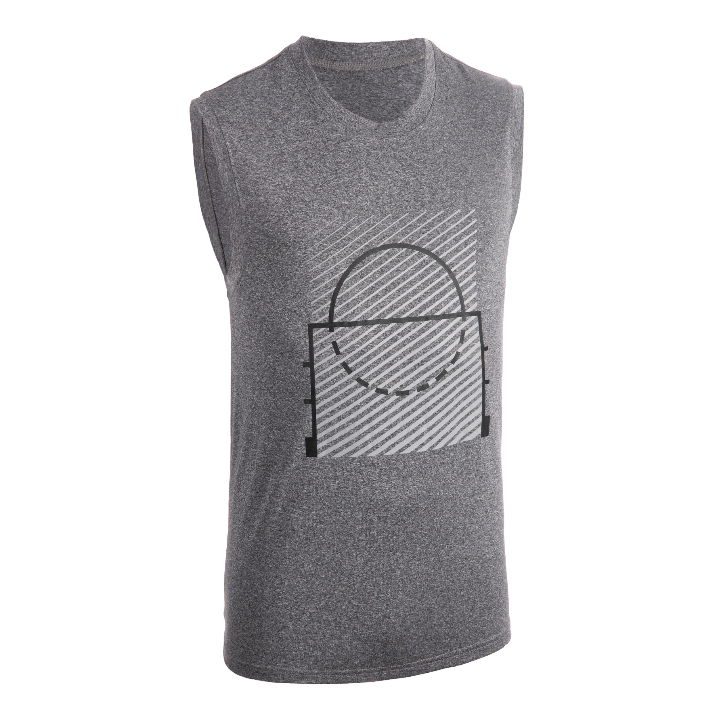 Men' Sleeveless Basketball T-Shirt / Jersey TS500 - Grey/Racket - By TARMAK | Decathlon
Men' Sleeveless Basketball T-Shirt / Jersey TS500 - Grey/Racket - By TARMAK | Decathlon