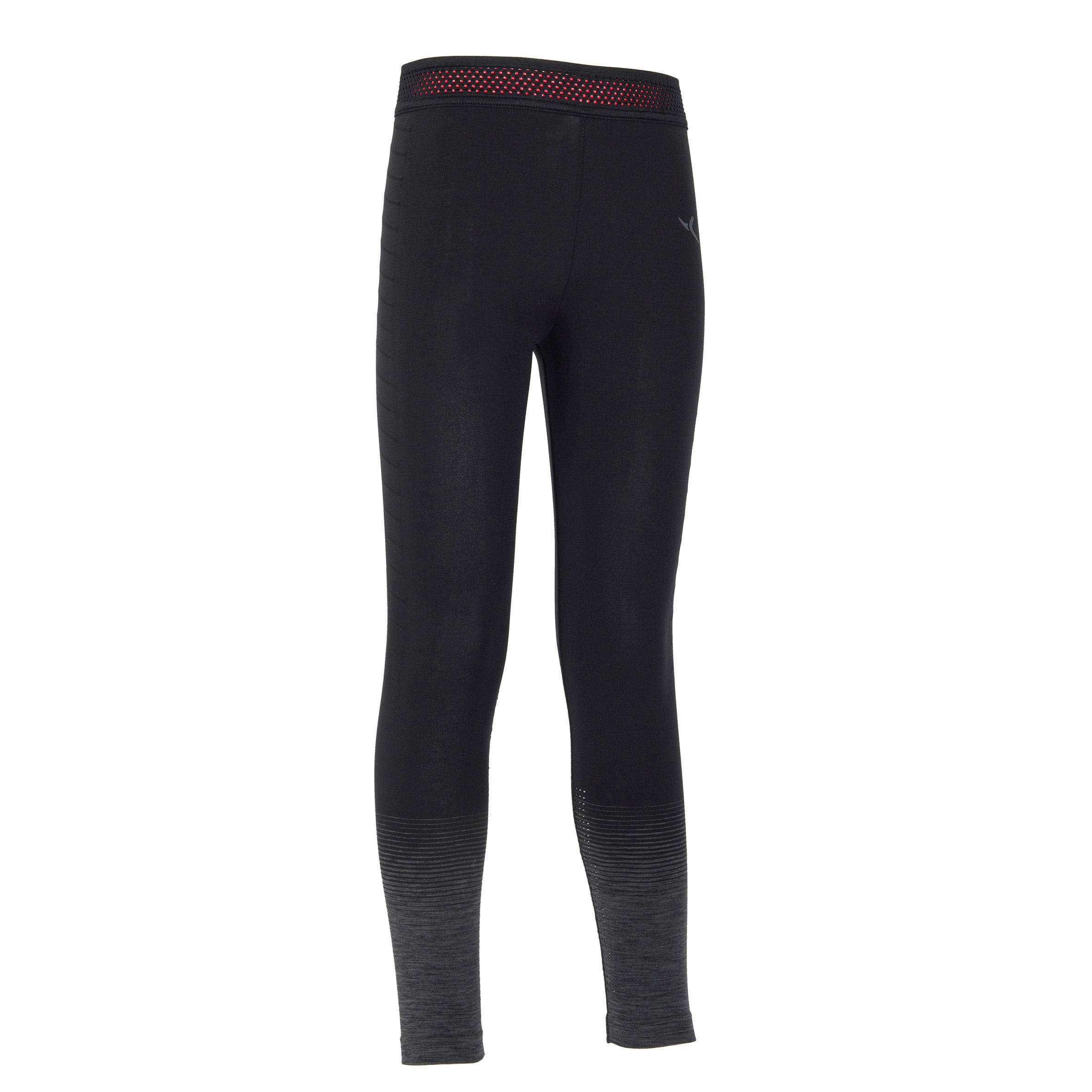 Girls' Technical Breathable Gym Leggings S580 - Black/Grey Hem - By DOMYOS | Decathlon
Girls' Technical Breathable Gym Leggings S580 - Black/Grey Hem - By DOMYOS | Decathlon