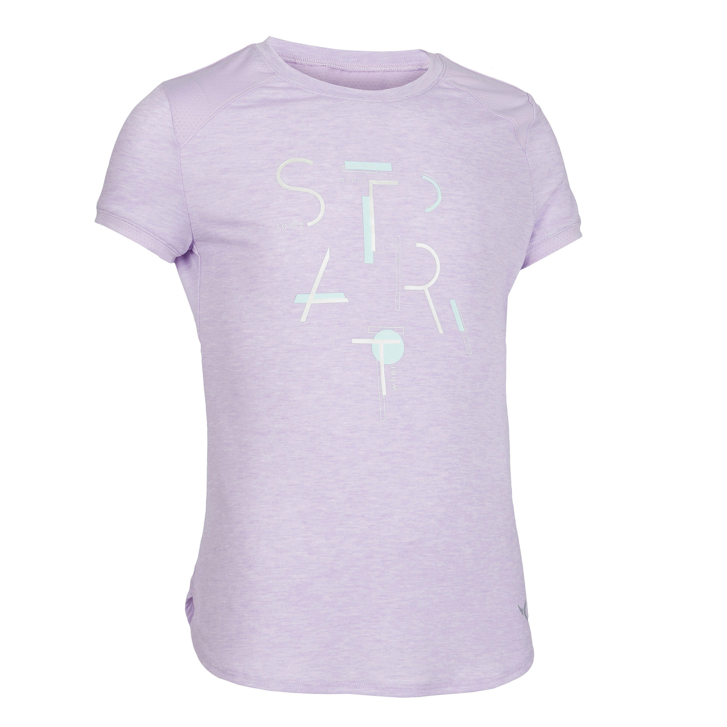 Girls T-Shirt Gym Breathable Short-Sleeved 500 - Purple Print - By DOMYOS | Decathlon
Girls T-Shirt Gym Breathable Short-Sleeved 500 - Purple Print - By DOMYOS | Decathlon
