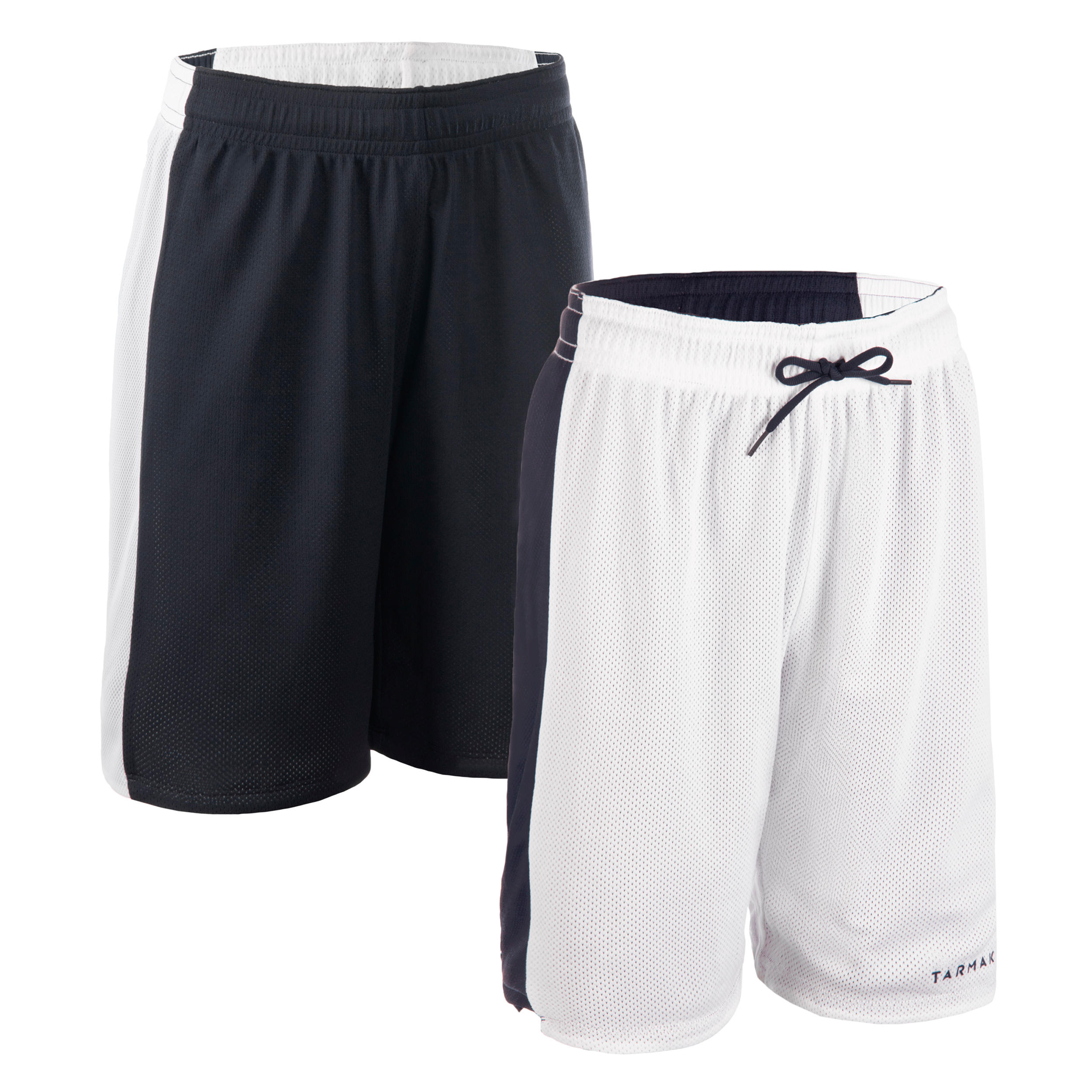 Women's Shorts SH500Reversible - Navy Blue/White - By TARMAK | Decathlon