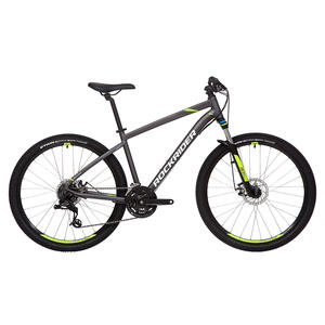 BTWIN Rockrider ST 520 27.5 8sp Mountain Bike Grey