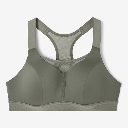 Women's Power Shape Strappy Back Zip Front Sports Bra - C9