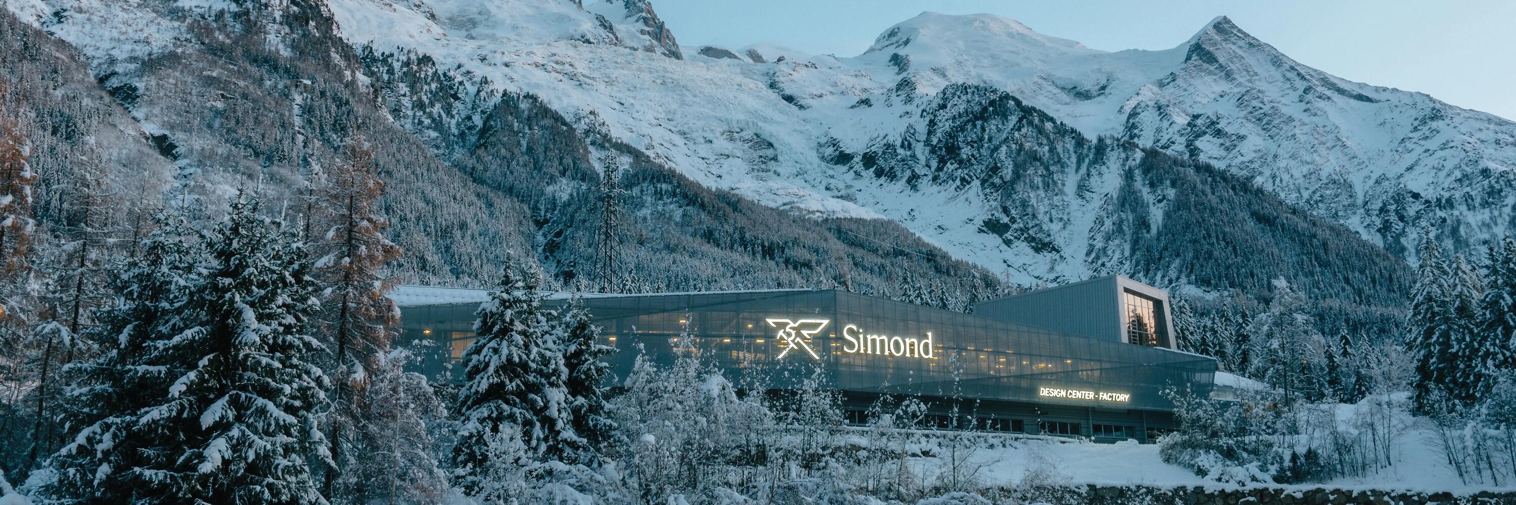 Simond headquarter in Chamonix