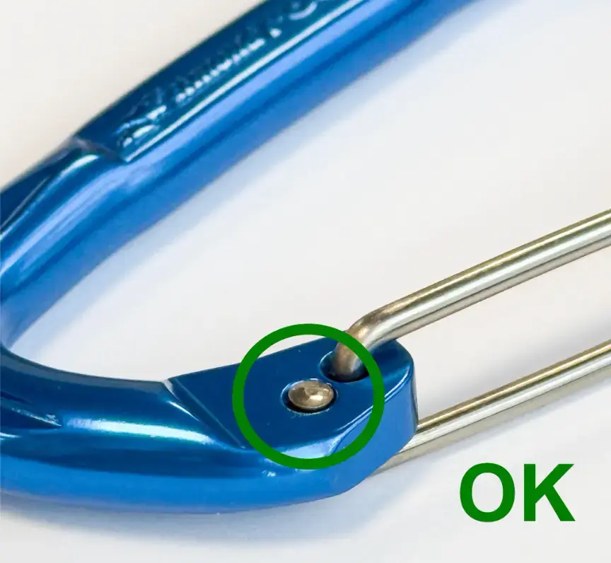 Correct riveting - OK