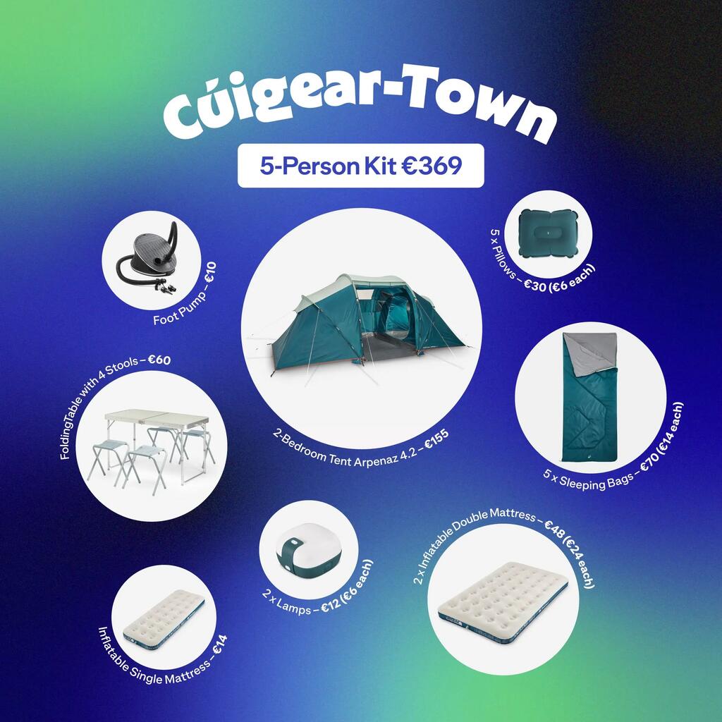 5 Person Festival Kit