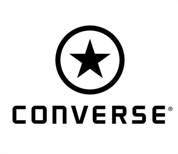 all black converse with white logo