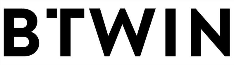 btwin logo sticker
