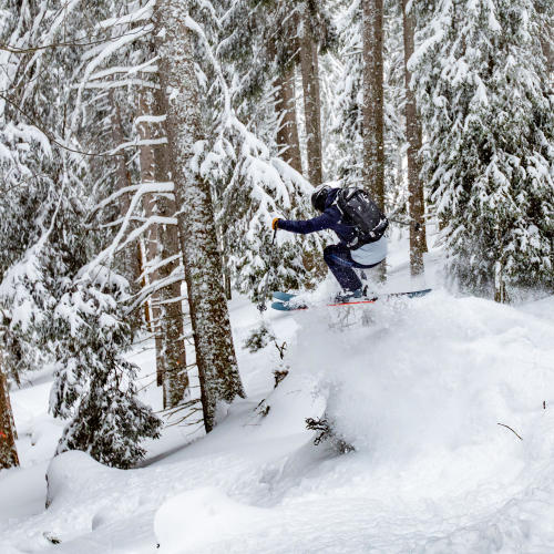 Ski für fortgeschrittene Freeride-Skifahrer