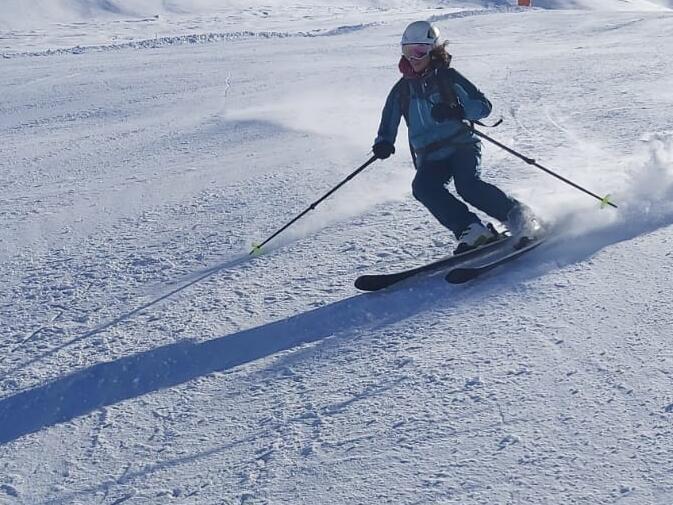 Cloé, freerideuse passionnée