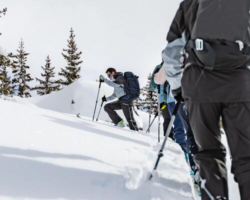 Faire une conversion en ski de randonnée 