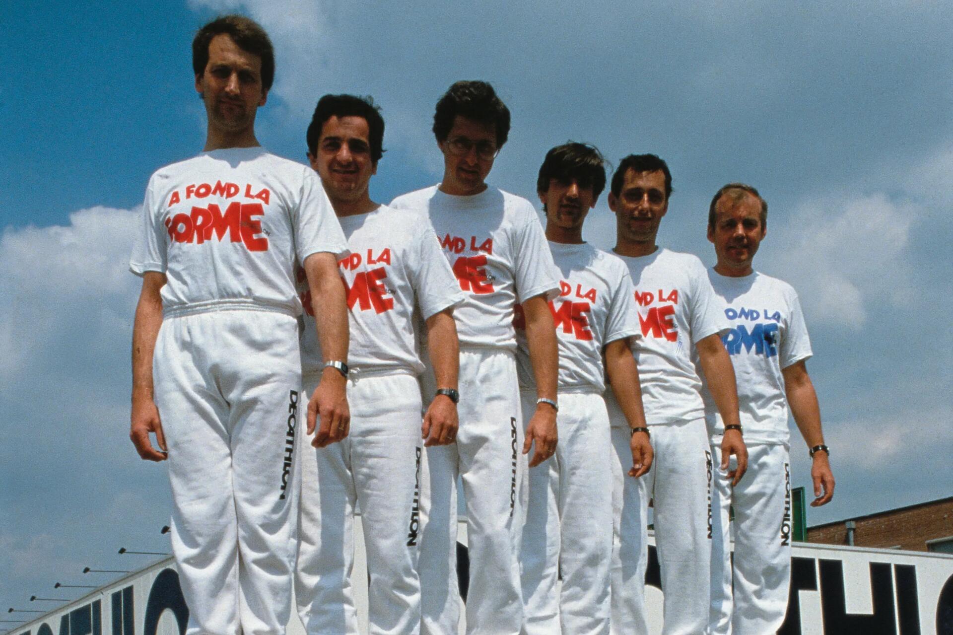 Foto dei fondatori di DECATHLON