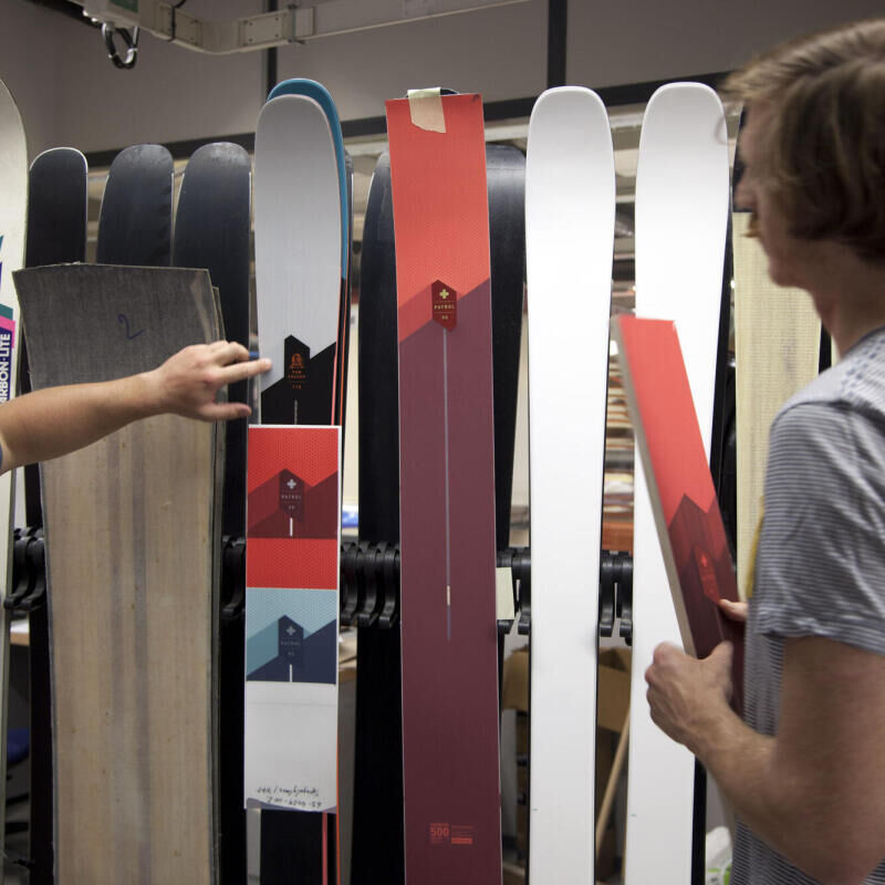 CONCEVOIR UNE GAMME DE SKI FREERIDE