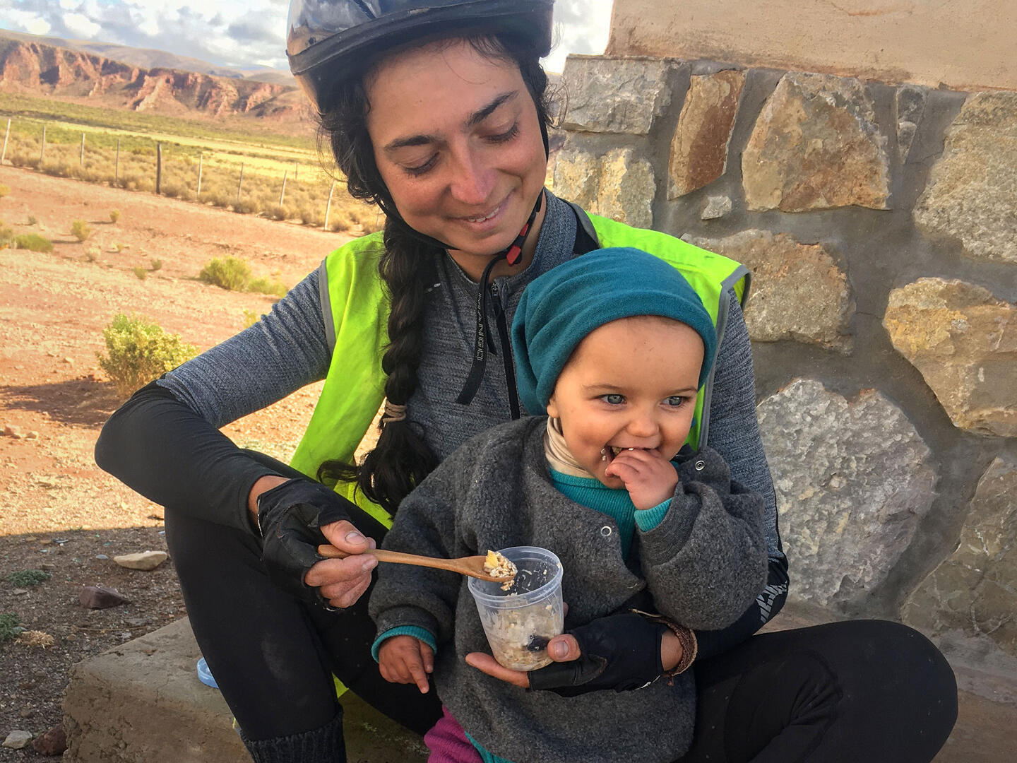 Our tips for bike touring or travelling with a baby 