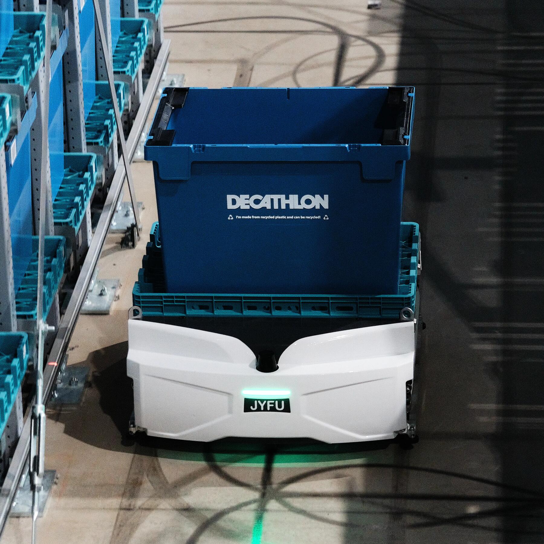 Photo logistique decathlon transport produit
