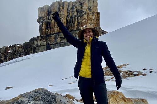 Hacer trekking en el glaciar más grande de Colombia 