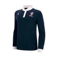 POLO RUGBY COUPE DU MONDE RUGBY 2023 BLEU MARINE - MANCHES LONGUES