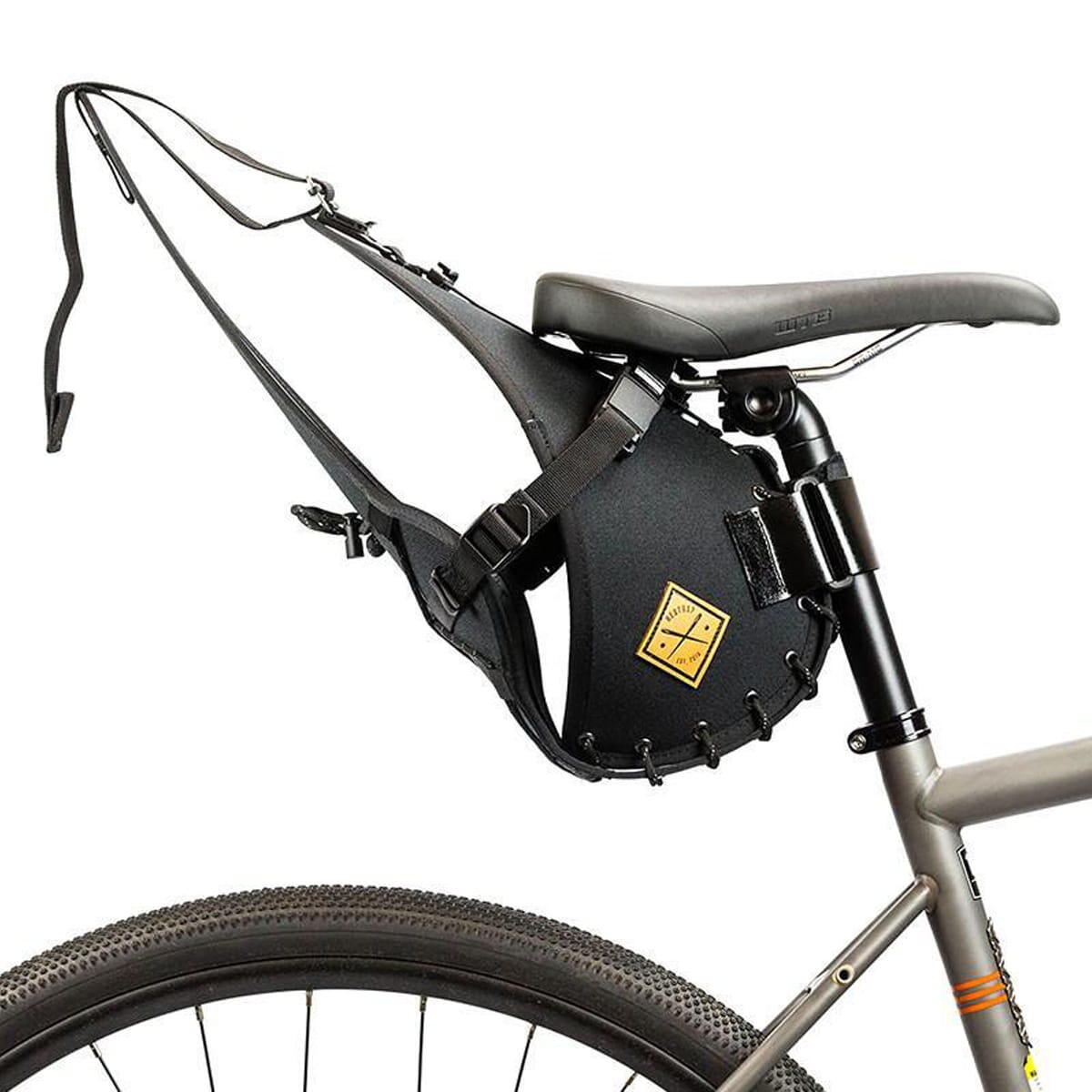Saddle Bag male cycling luggage, black 2/5
