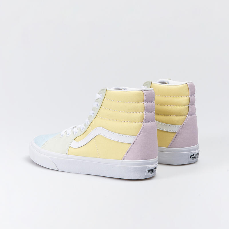 Botas Vans SK8 HI VN0A7Q5NATD1 Pastel Block Amarillo Amarillo