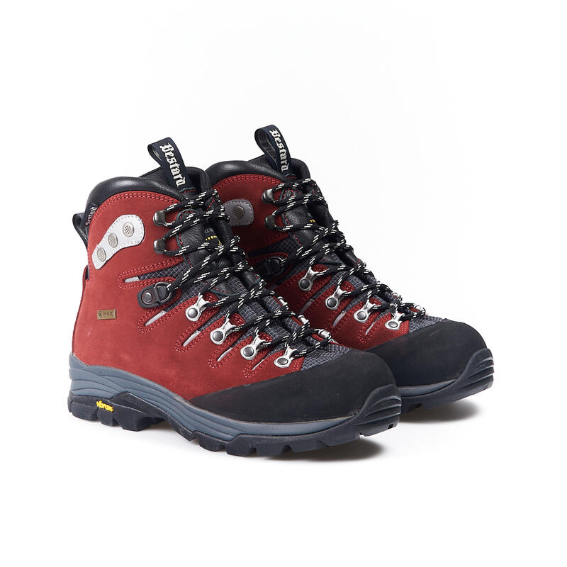 Botas de trekking impermeables para mujer Bestard Spider K Lady Rojo