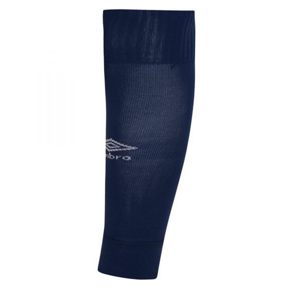 UMBRO Boys Leg Sleeves (Navy/White)