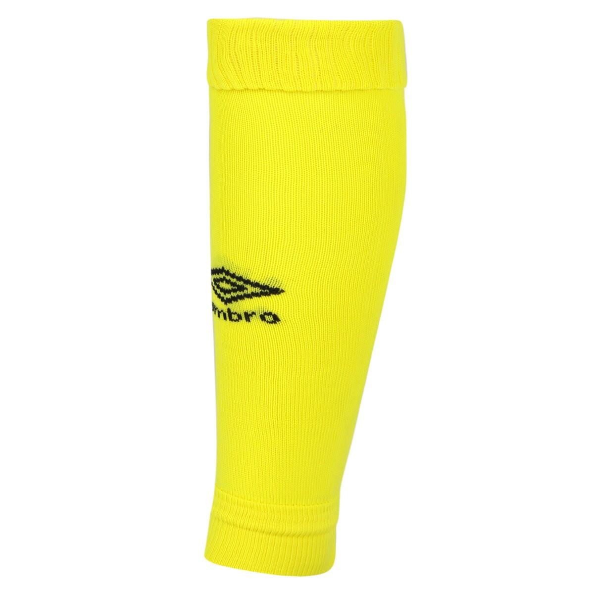 Boy's leg sleeves (Fluorescent yellow / Carbon)