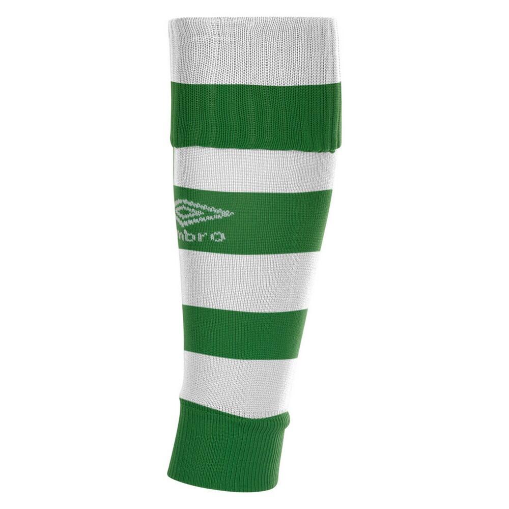 Children's leg sleeves (Emerald / White)