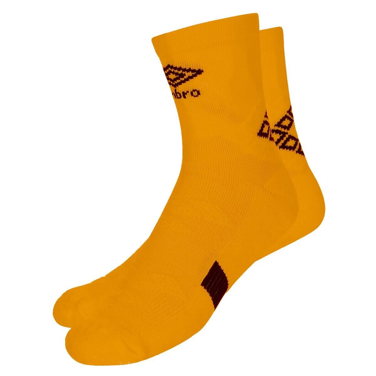 UMBRO Mens Protex Gripped Ankle Socks (Amber)