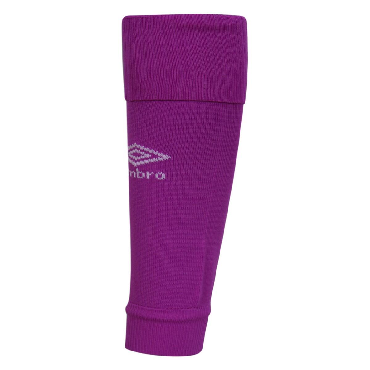 UMBRO Mens Leg Sleeves (Purple Cactus/White)