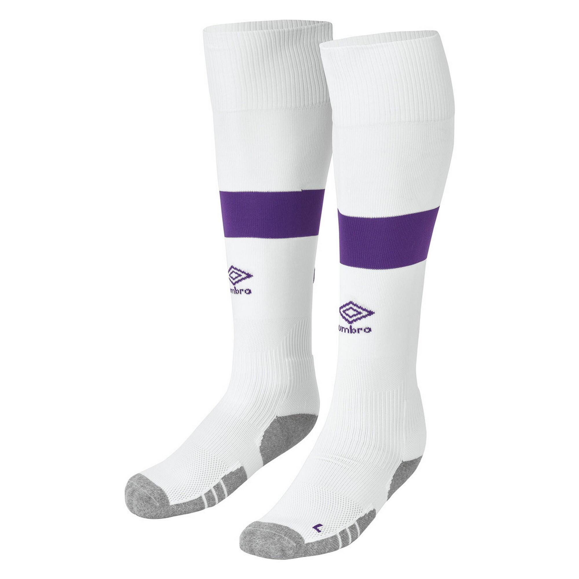 UMBRO VFL Osnabruck Mens 22/23 Away Socks (White/Purple)