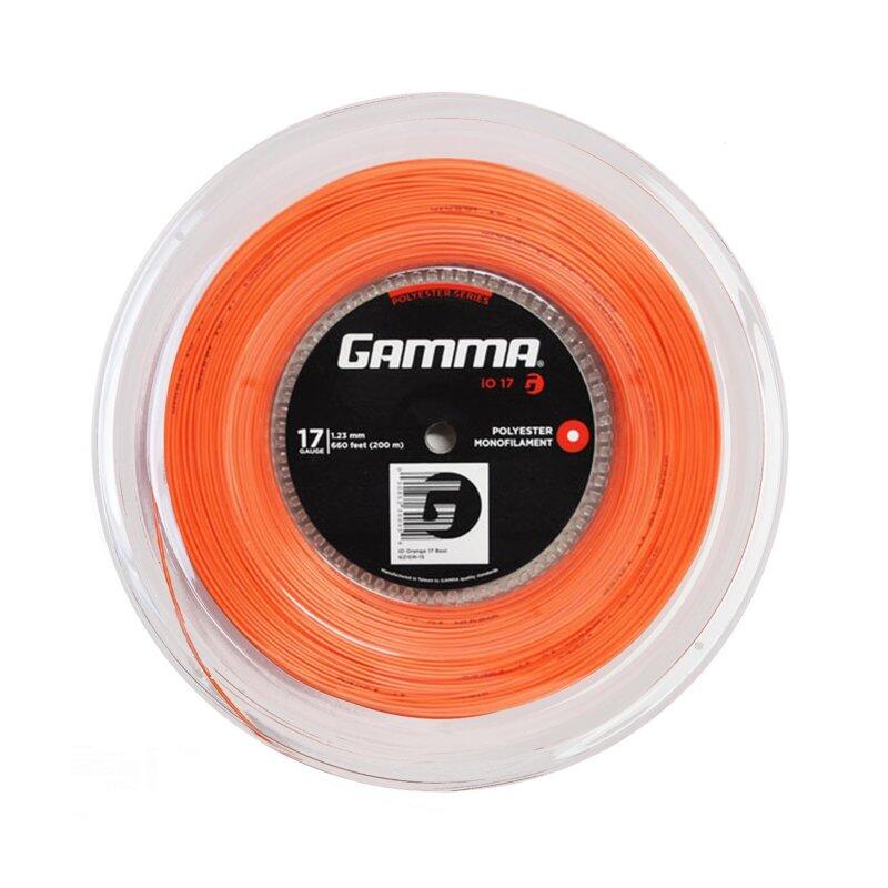 Corda da Tennis monofilamento Gamma iO 17 (1,23) Orange