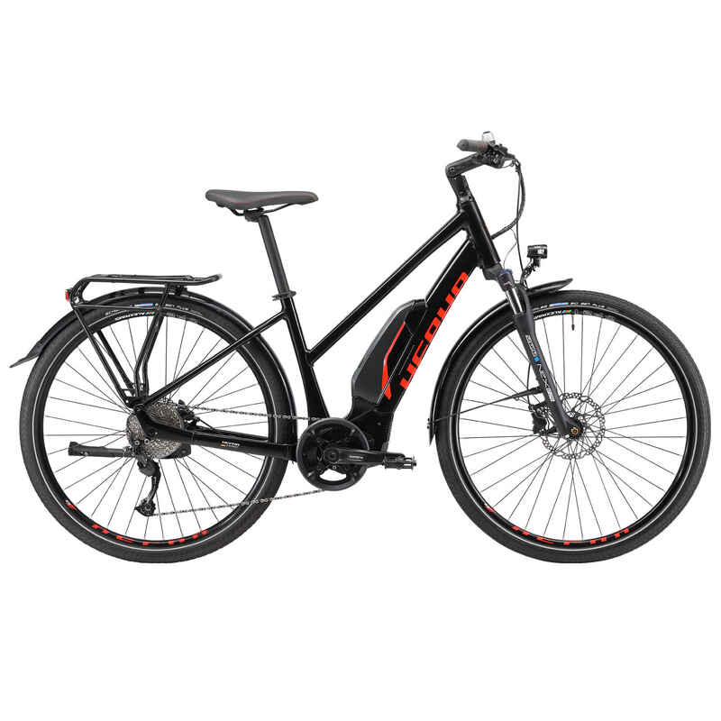 HEPHA E-bike Trekking 3.0 Damen ShimanoE7000 Elektrofahrrad Pedelec Schwarz RH44