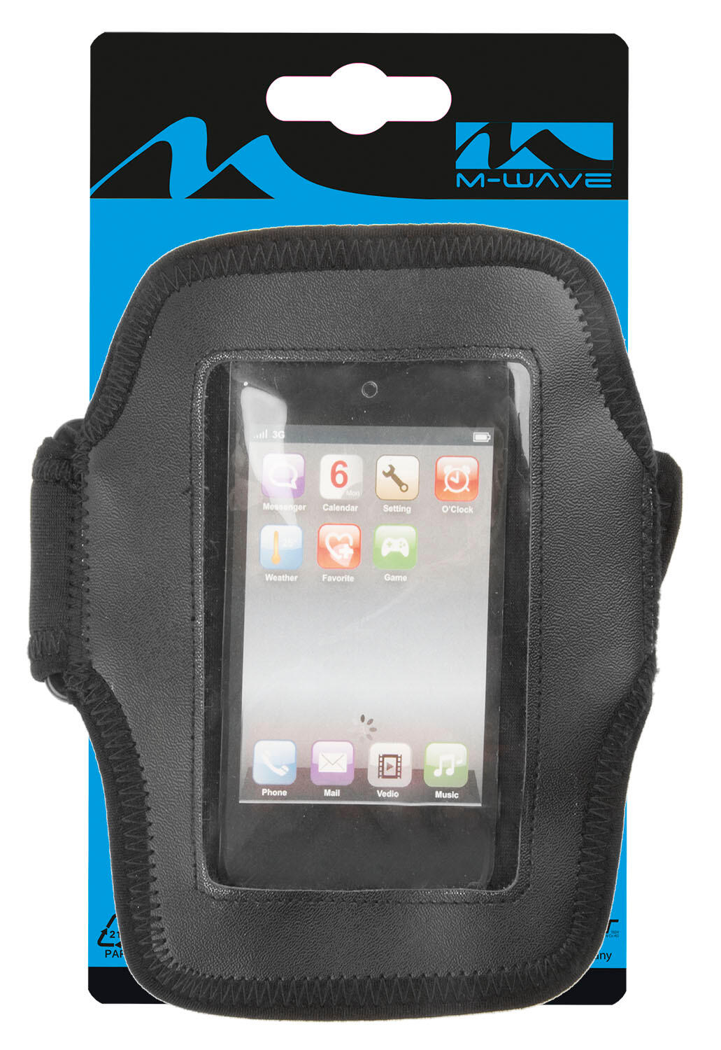 M-Wave Sportarmband für Smartphone - Oberarm Modell Maastricht 2/4