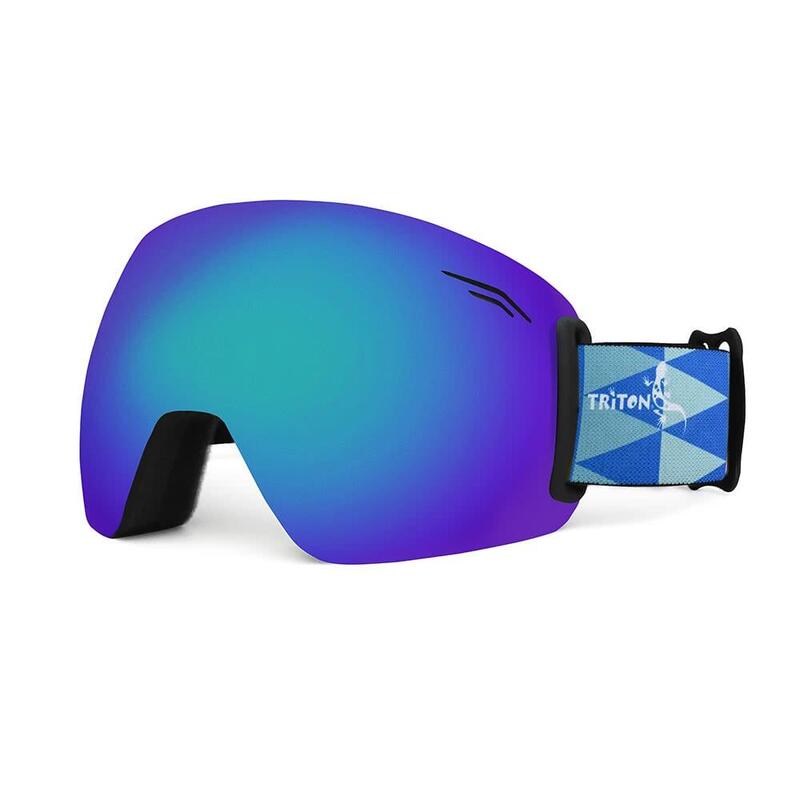 Flight - Adult Unisex Snow, Ski & Snowboard Goggle - Icy (blue revo)