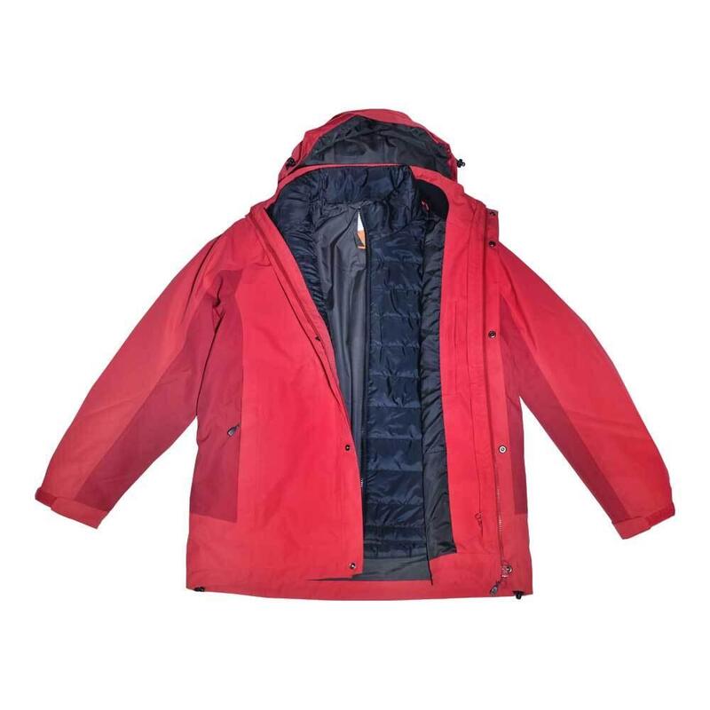 Thunder - Adule Unisex 3in1 Waterproof insulation Snow Jacket - Red