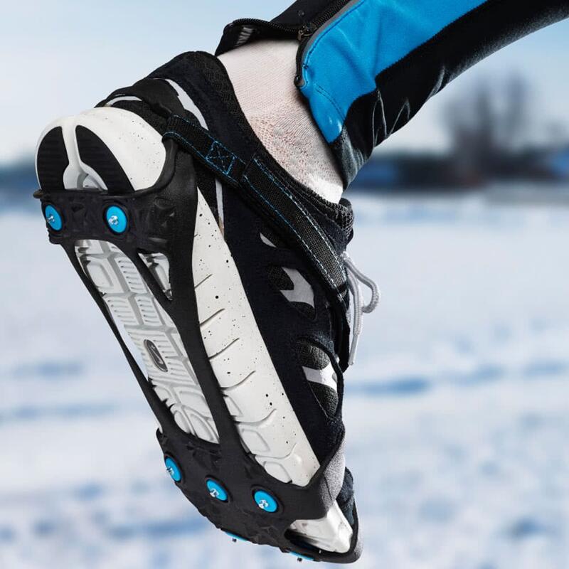 Running - Adult Unisex Ski Carmpons - Black