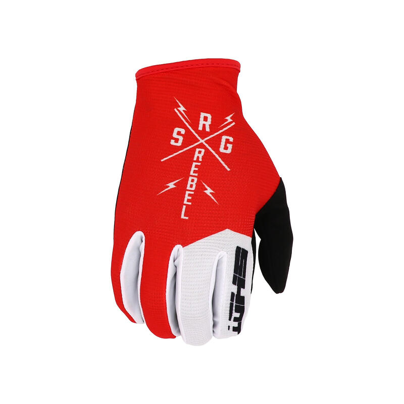 Guanti bmx adulto Rogue Hawk, Rosso