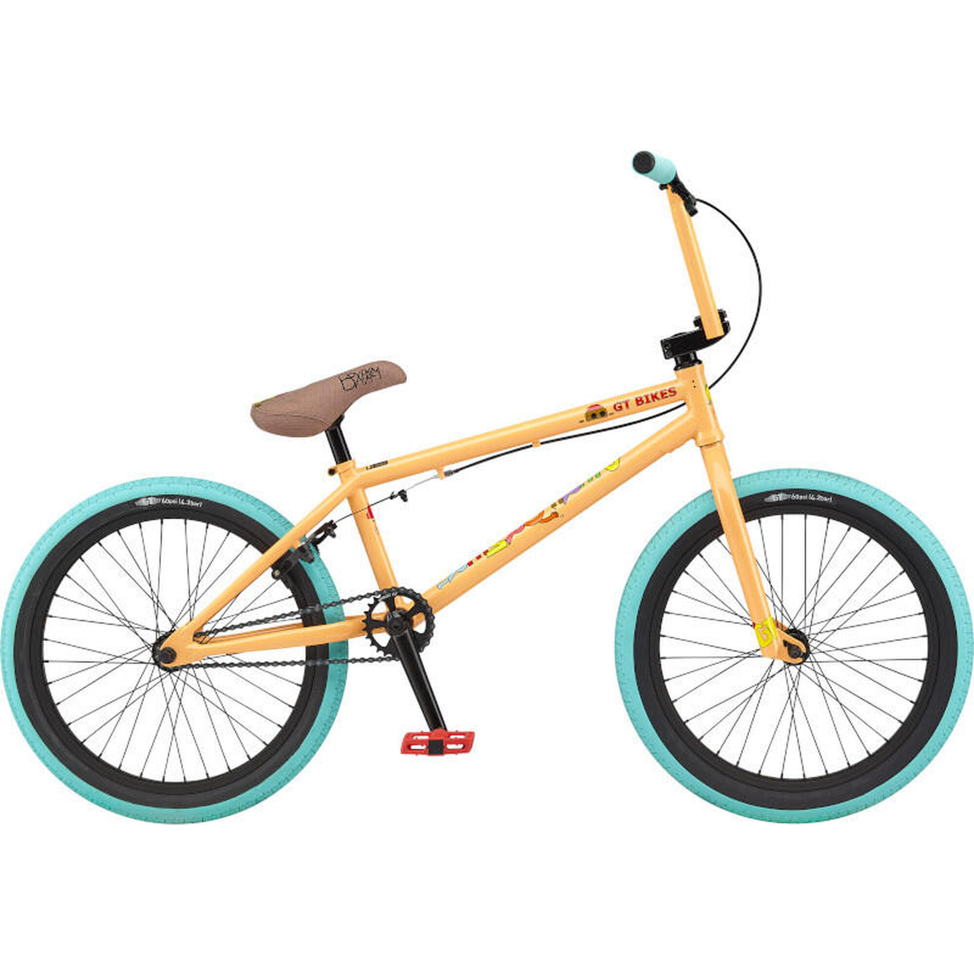 Bicicleta gt naranja new arrivals