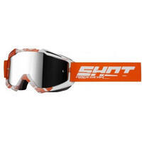 Masque Shot Iris Jet Orange Blanc Glossy