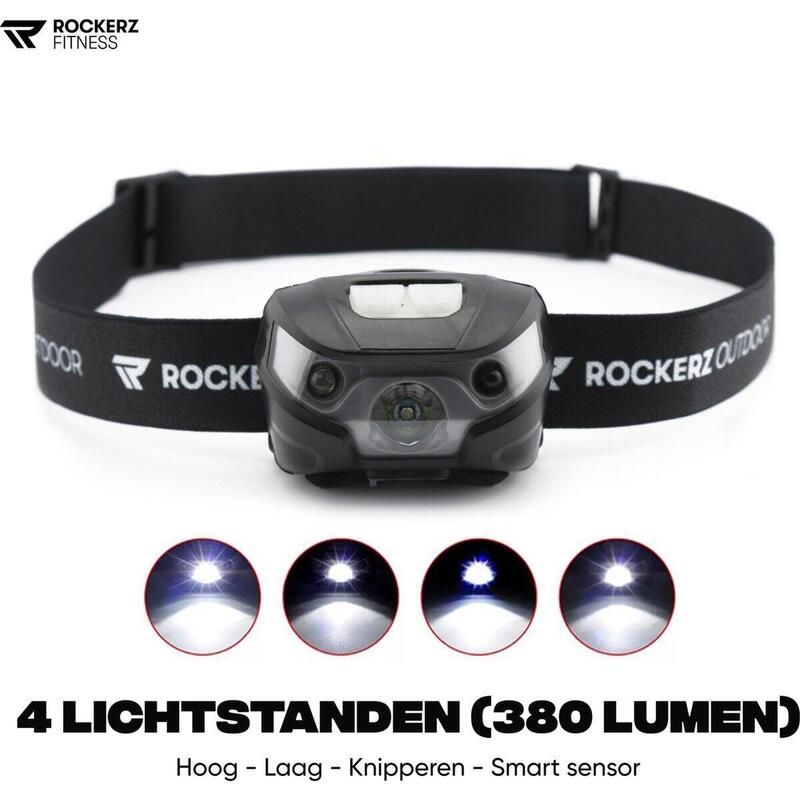 Rockerz Outdoor - Lampada frontale - Sensore intelligente - Ricaricabile