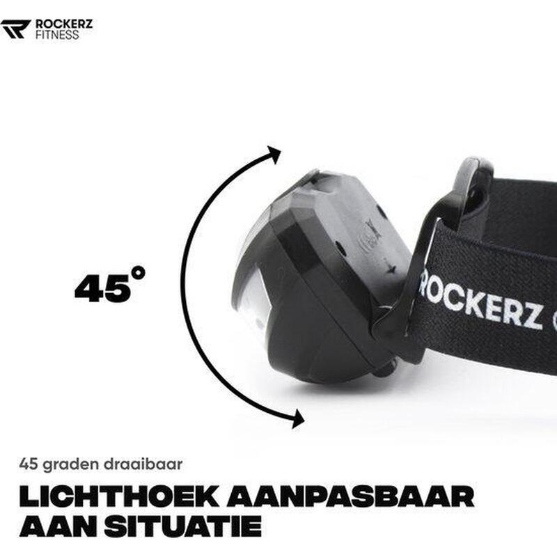 Rockerz Outdoor - Lampada frontale - Sensore intelligente - Ricaricabile