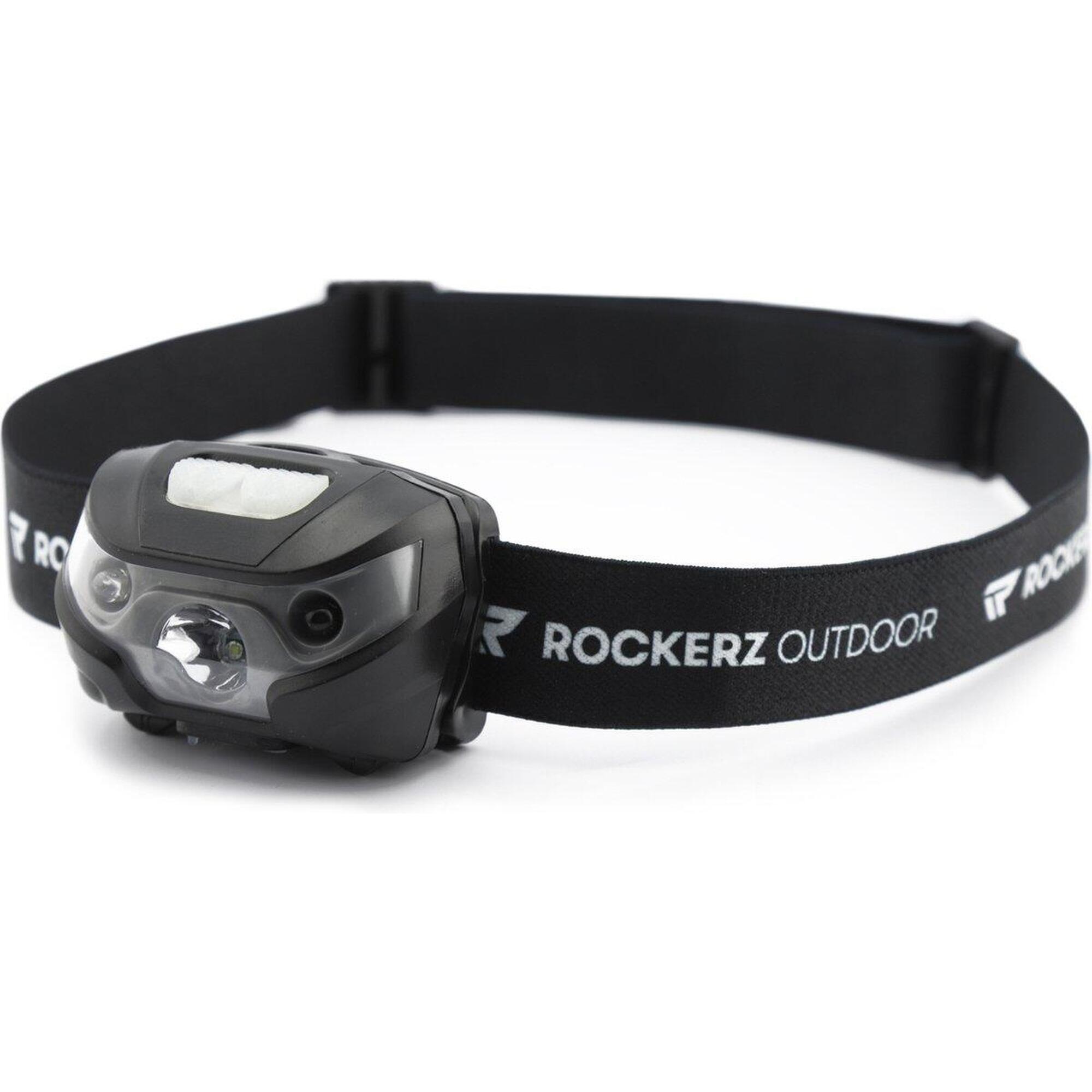 ROCKERZ OUTDOOR Rockerz Outdoor - Lampada frontale - Sensore intelligente - Ricaricabile