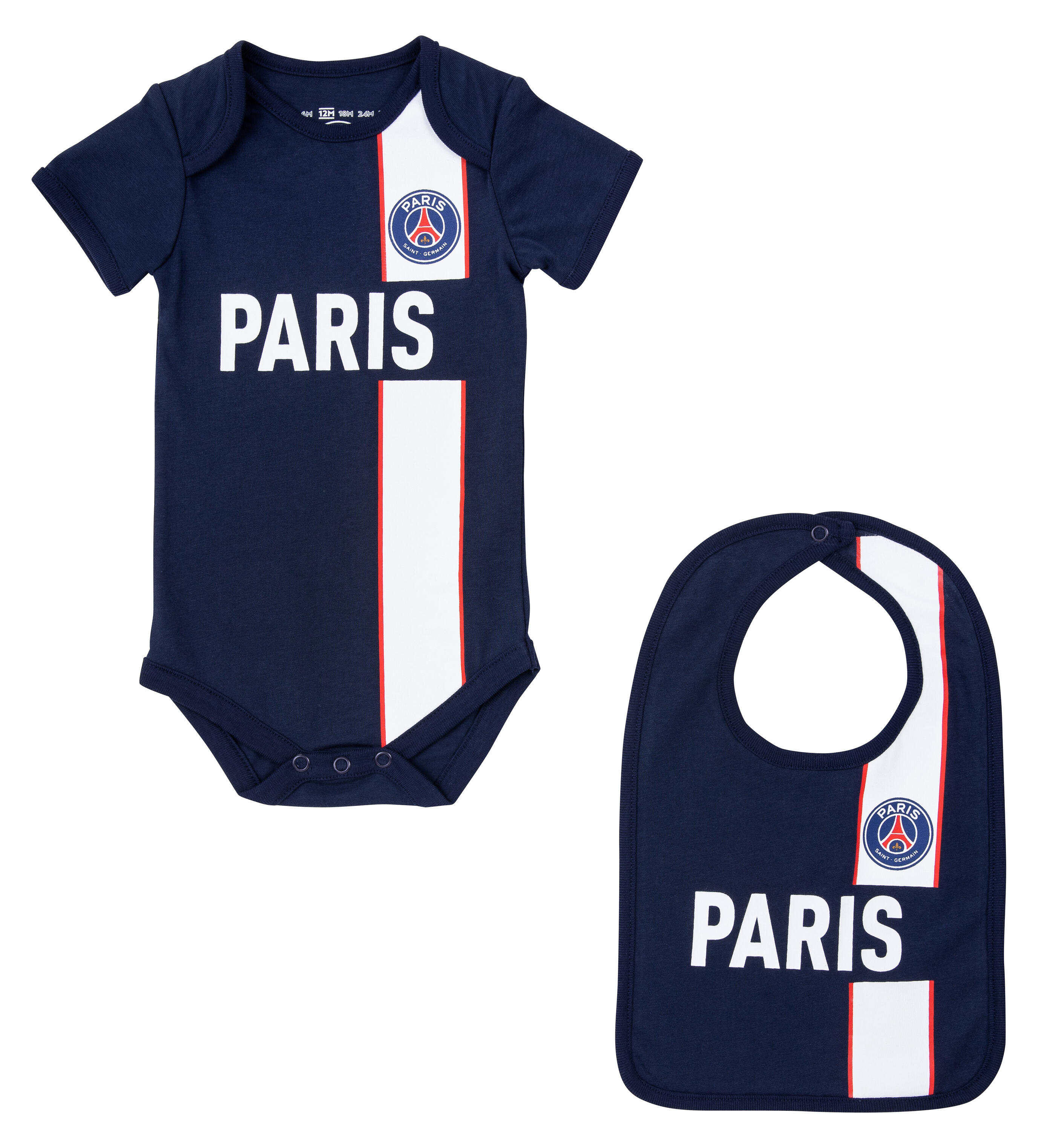 Psg Bebe Body Bavoir Bébé PSG Collection Officielle 100