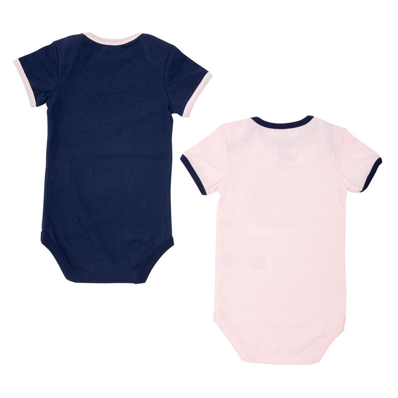 2 x body bébé fille PSG - Collection officielle PARIS SAINT GERMAIN