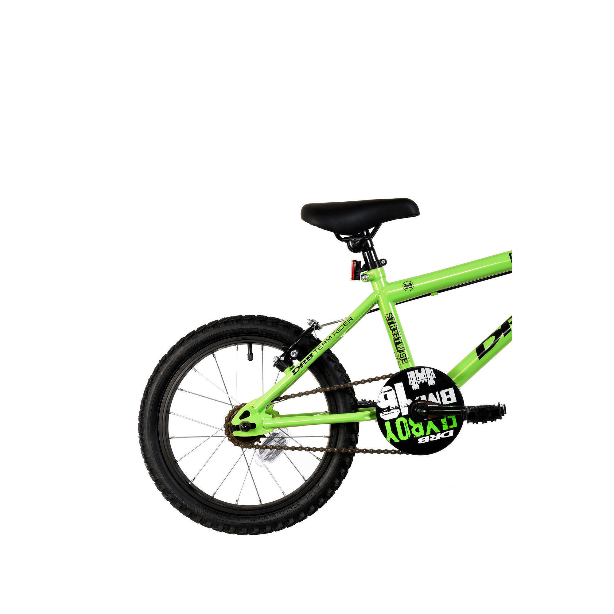 Dallingridge Flyboy 16In BMX Style Kids Bike - Green 2/3